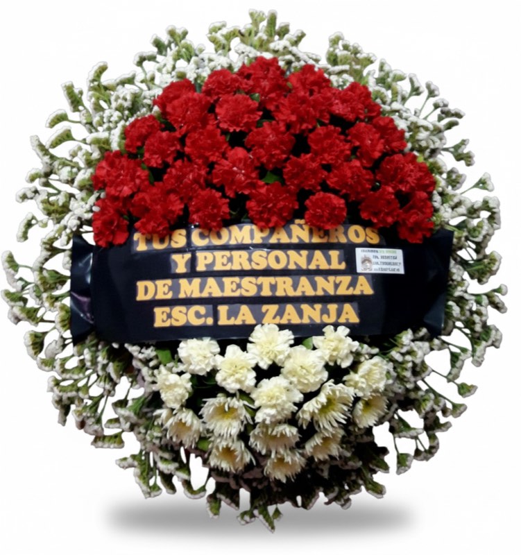 Corona Roja y Amarilla - Destinada a ceremonias especiales y homenajes distinguidos