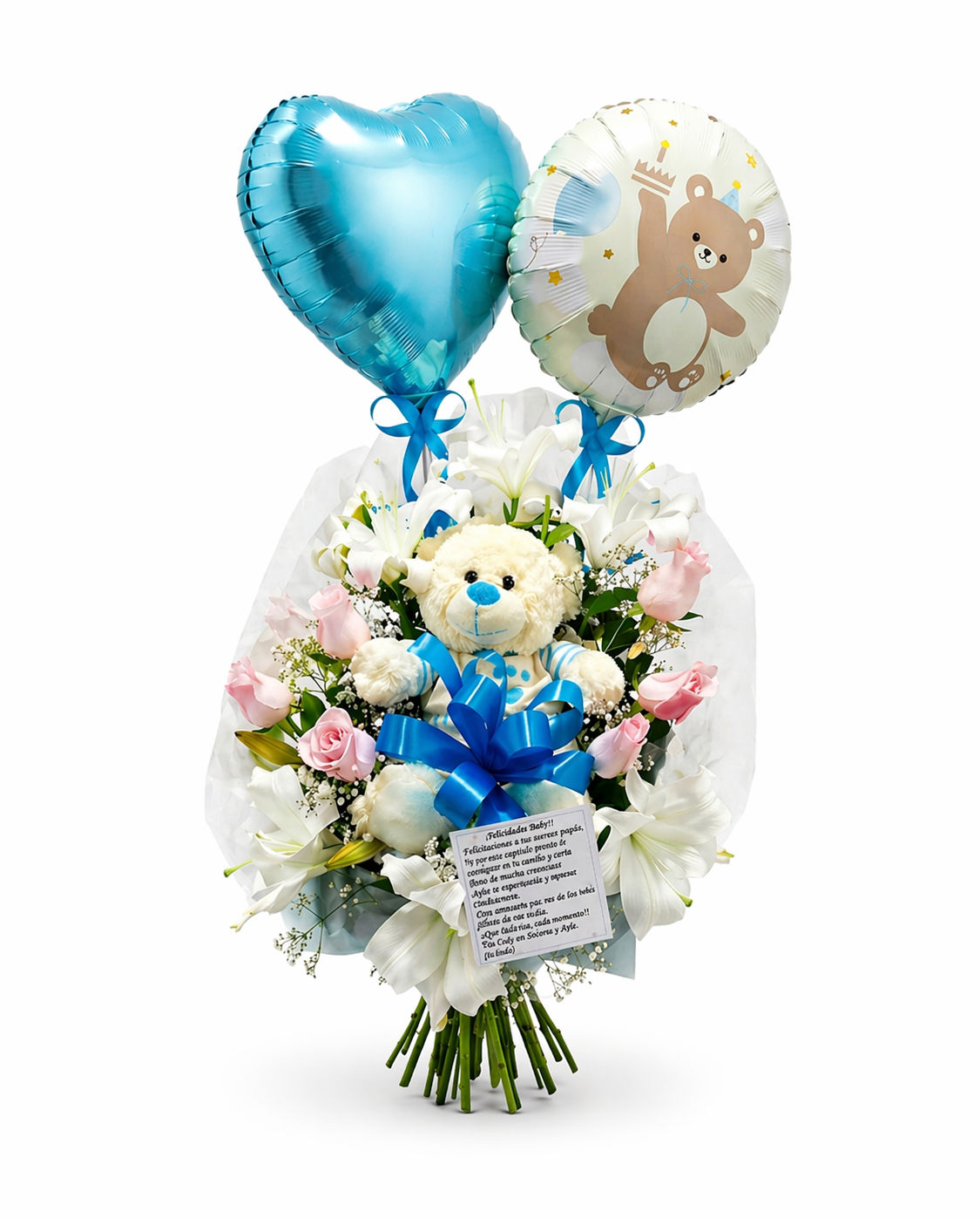 Ramo Peluche Ternura - Un regalo lleno de cariño para sorprender y acompañar.