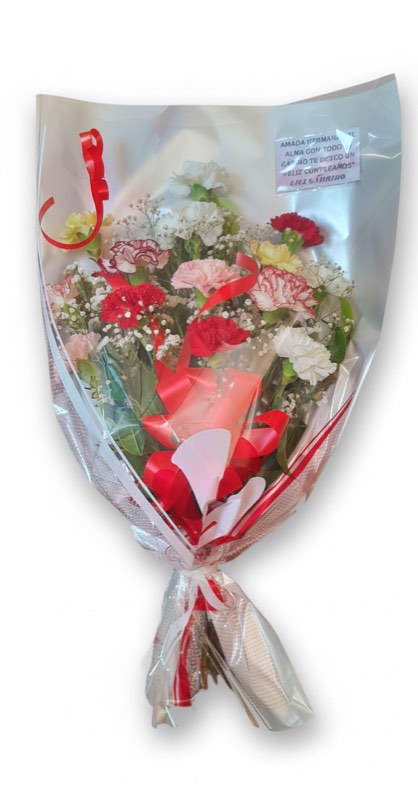 Ramo Clásico Rojo - El regalo ideal para cumpleaños o amor romántico